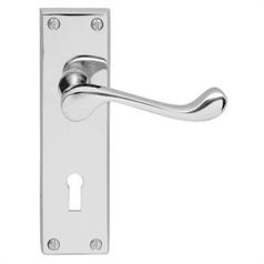 Lever Handles On Backplate