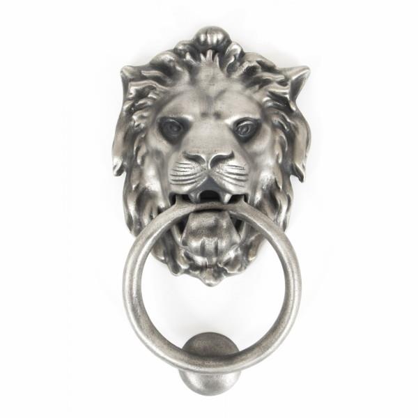 From The Anvil 33019 Lion's Head Door Knocker; Antique Pewter (PE)