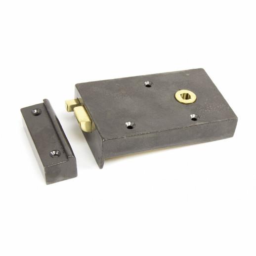 From The Anvil 83576 Bathroom Latch; Right Hand (RH); 128 x 79mm; Iron (IR)
