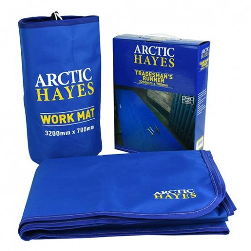 Arctic WM4 Tradesman's Runner; Anti Slip; Waterproof; Wipable; Blue (BL); 3200 x 700mm