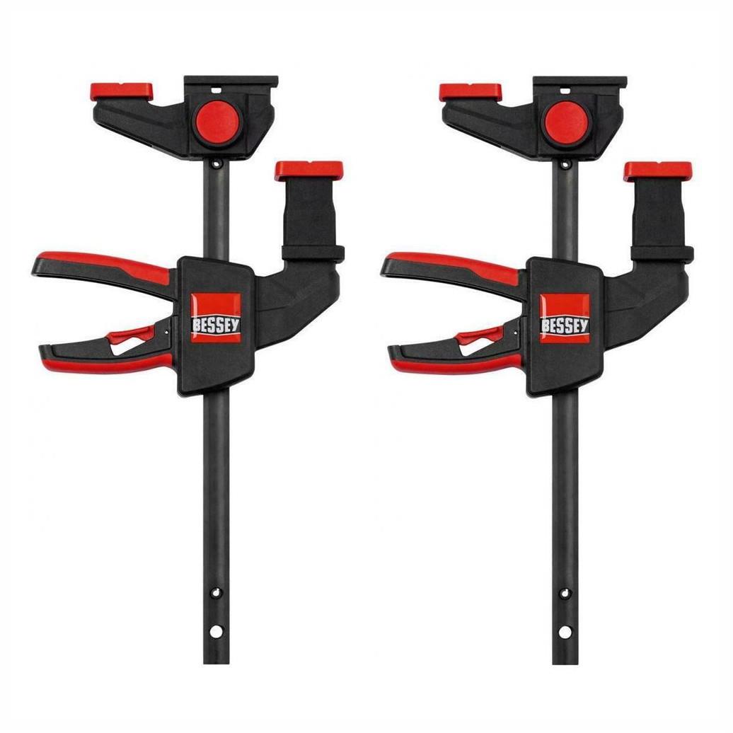 Bessey EZR15-6 One Handed Guide Rail Clamp Set; 2 x EZR15-6