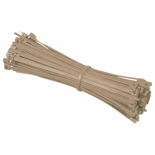 Cable Ties; Natural (NAT); 380 x 4.8mm; Pack (100)