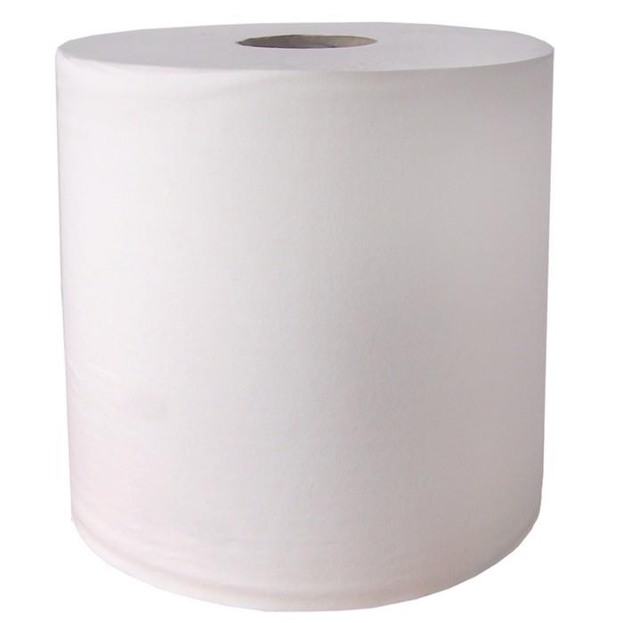 Maxi Paper Wipes; 2 Ply; 875 Sheets; 270mm x 400mm; 350 Metre Roll; White (WH)