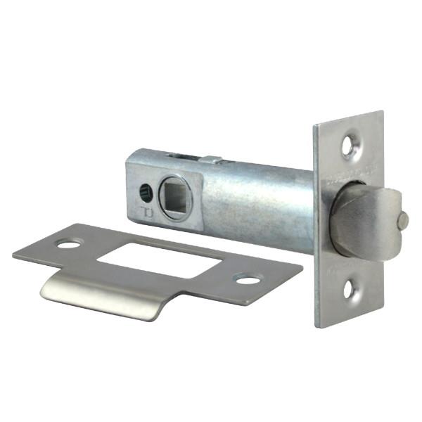 Codelock Tubular Latch  Only; To Suit CL400 & CL500 Series Digital Lock; Satin Chrome Plated (SCP); 60mm Backset; Square Follower