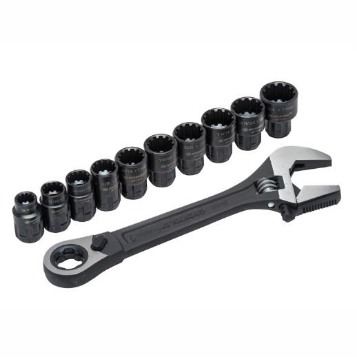 Crescent CX6PT20  X6™ Pass-Thru™ Adjustable Wrench Set; 11 Piece