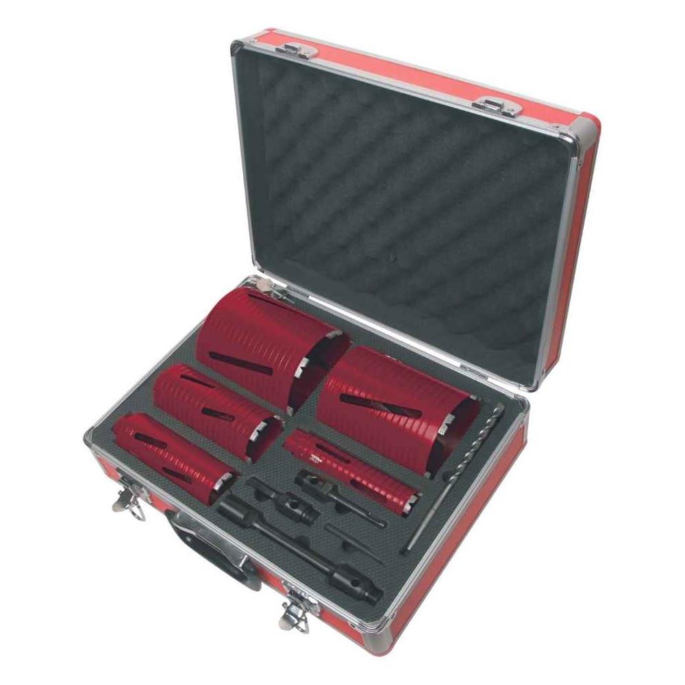 Dart DB00880 Red Ten Spiro 10 Piece Diamond Dry Core Kit