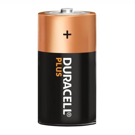 Duracell Plus Power Battery 'C' Cell; Pack (2)