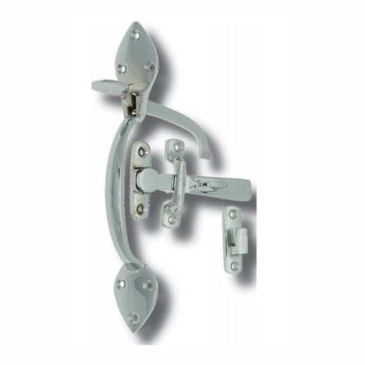 2264 Suffolk Latch; Polished Chrome Plated (CP)