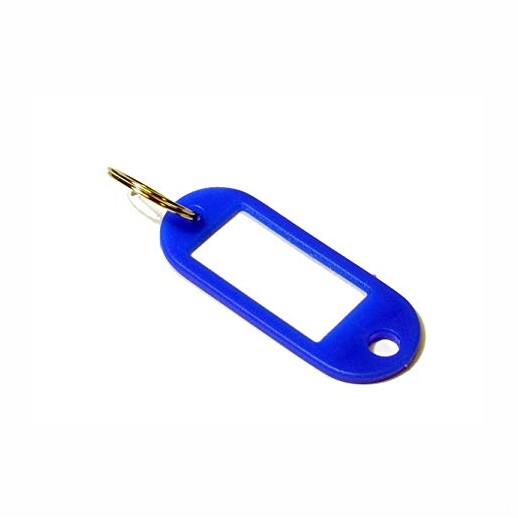 Plastic Key Tags; Assorted Colours