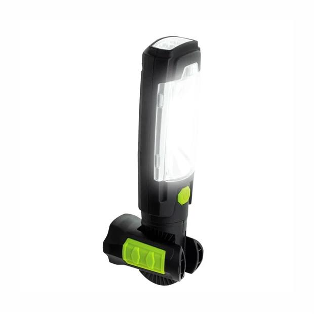 Luceco LILT30R65-01 Rotating Inspection Torch; 3W LED; 300 Lumens; Magnetic Swivel End; USB-C Charging; With Powerbank