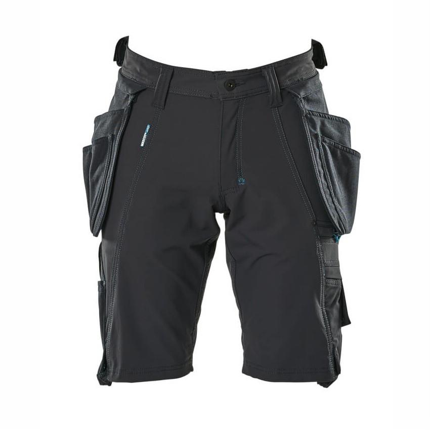 Mascot Advanced Shorts; Ultimate Stretch; With Detachable Holster Pockets; 17149-311-010; Navy (NY); 36