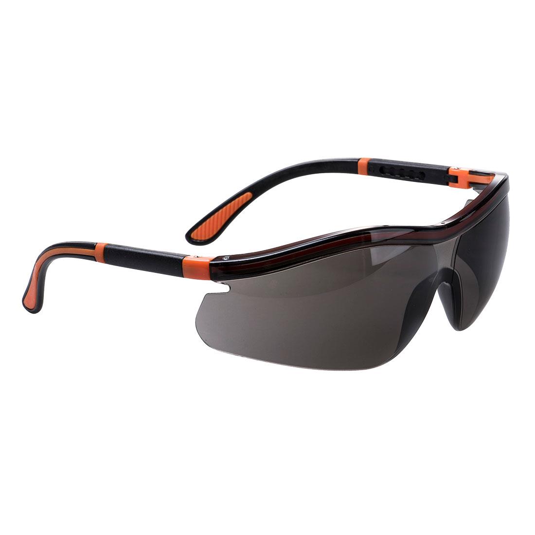 Portwest PS34SKR Neon Safety Spectacles; Smoke (SM)