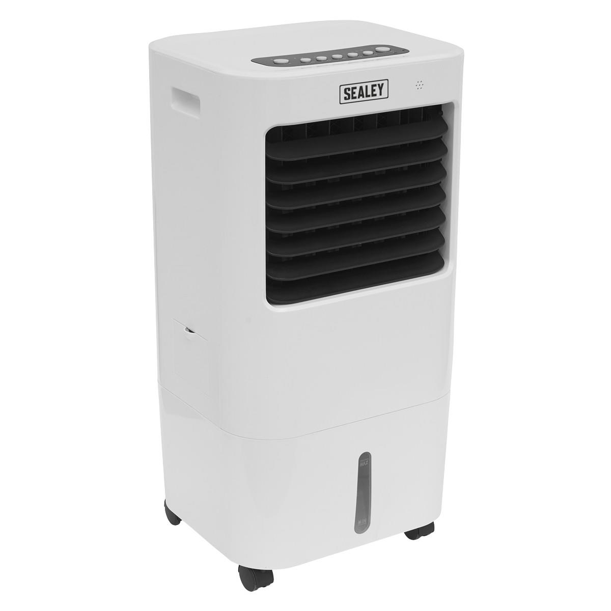 Sealey SAC13 Air Cooler/Purifier/ Humidifier With Remote Control; 13L Water Tank; 230 Volt