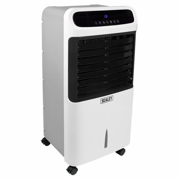 Sealey SAC41 Air Cooler/Heater/Purifier/ Humidifier With Remote Control; 8L Water Tank; 230 Volt New Version