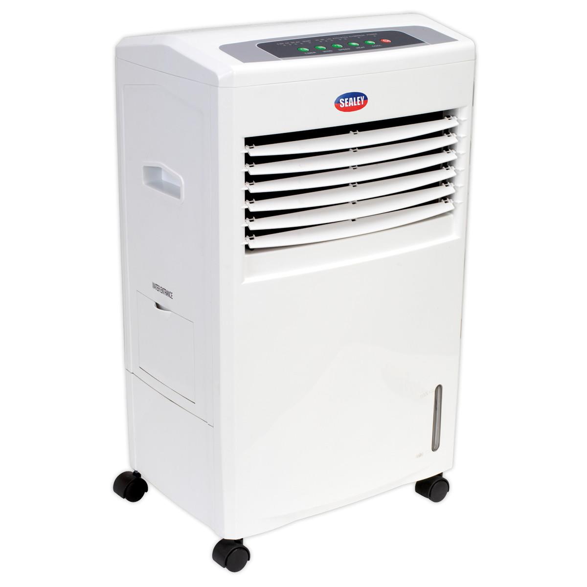 Sealey SAC41 Air Cooler/Heater/Purifier/ Humidifier With Remote Control; 8L Water Tank; 230 Volt