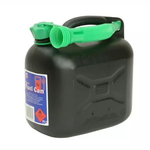 Silverhook CAN3 Diesel Fuel Can & Spout; Black (BK); 5 Litre