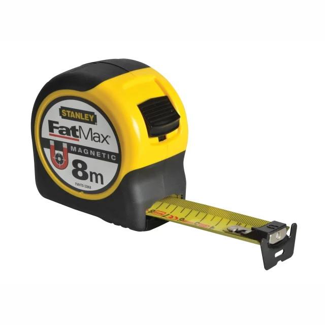 Stanley 0-33-868 FatMax® Magnetic BladeArmor® Tape; 8m; 32mm Blade Width; Metric Only