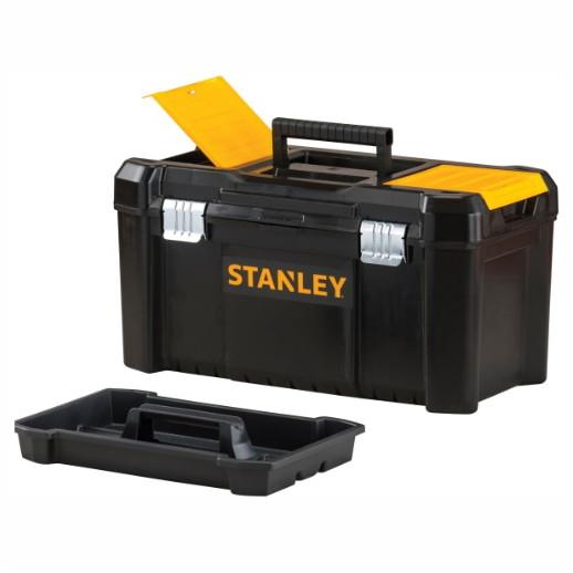 Stanley 1-75-521 Basic Toolbox With Organiser Top; 482 x 254 x 250mm (19