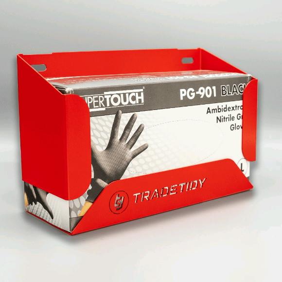 TradeTidy GBR Glove Box Holder; Red (RD)