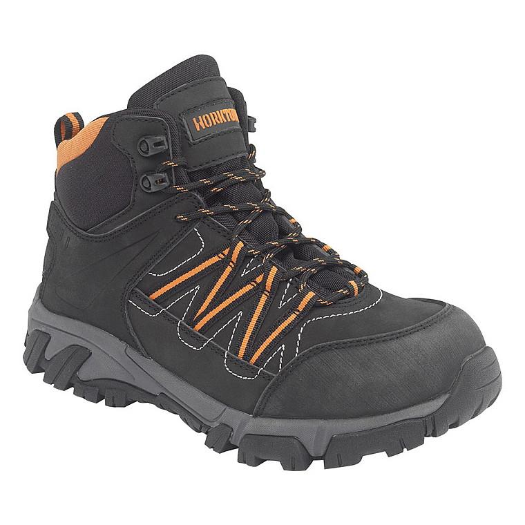 Worktough Graft Metal Free Boots; Black (BK); Size 9 (43)