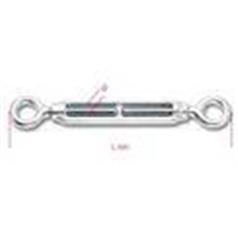 Eye And Eye Turnbuckles, Galvanised