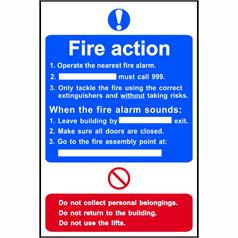 Fire Action And First Aid Procedure