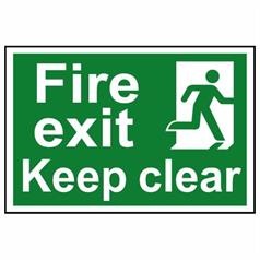 Fire Safety And Safe Condition Signs