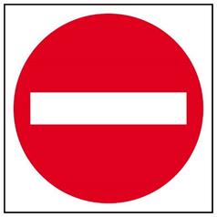 Non-Reflective Road Signs