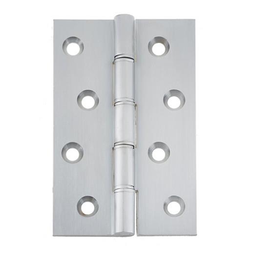 118SCP Double Phosphore Bronze Washered (DPBW) Brass Butt Hinges; (J9311SC) Satin Chrome Plated (SCP); 102 x 67 x 3.5mm (4 x 2 5/8