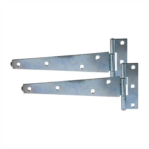 121A TEE Hinges (Light); Bright Zinc Plated (ZP); 100mm (4