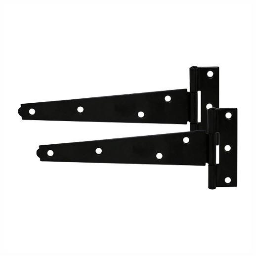 121A TEE Hinges (Light); Epoxy Black (EXB)(BK); 100mm (4