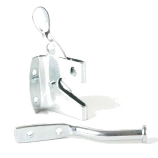 1819 Auto Gate Latch; Zinc Plated (ZP)