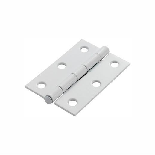 1840 Loose Pin Butt Hinges; Epoxy White (EXW)(WH); 75mm (3