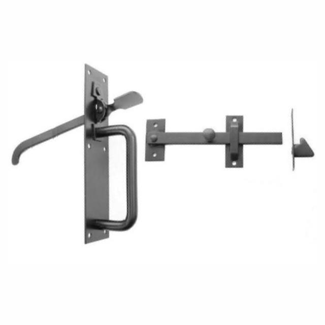 20-2 Suffolk Latch; Light; Epoxy Black (EXB)(BK)