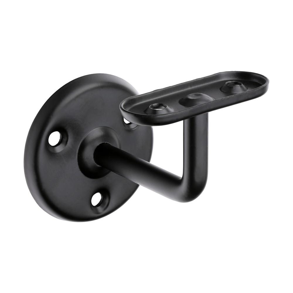 236 Medium Duty Handrail Bracket; Black (BK); 63mm (2 1/2