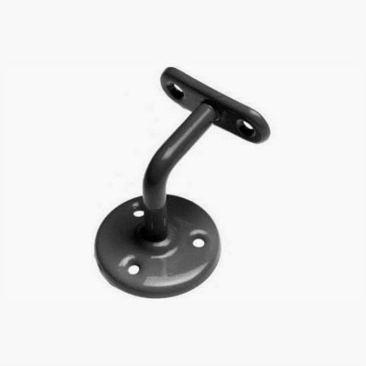 236 Medium Duty Handrail Bracket; Black (BK); 75mm (3