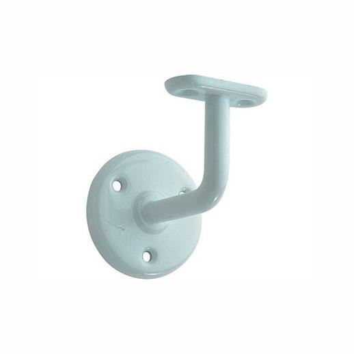 236 Medium Duty Handrail Bracket; White (WH); 75mm (3