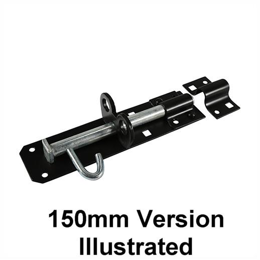 2A Brenton Pad Bolt; Black (BK); 100mm (4