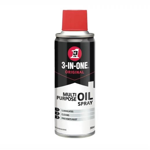 3 in 1 Aerosol Spray Lubricating Oil; 200 ml