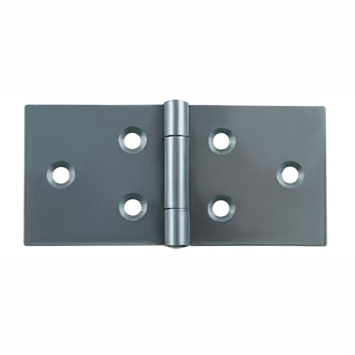 400 Steel Backflap Hinge; Self Colour (SC); 25mm (1