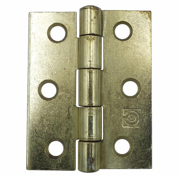 451 Strong Steel Butt; Electro Brassed (EB); 75mm (3