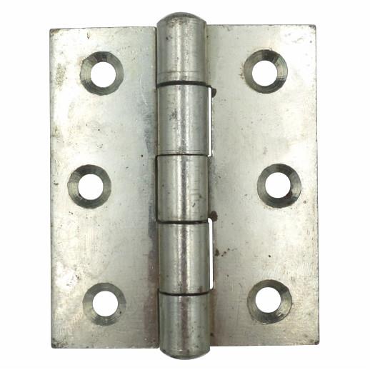 451 Strong Steel Butt Hinges; Zinc Plated (ZP); 76mm (3