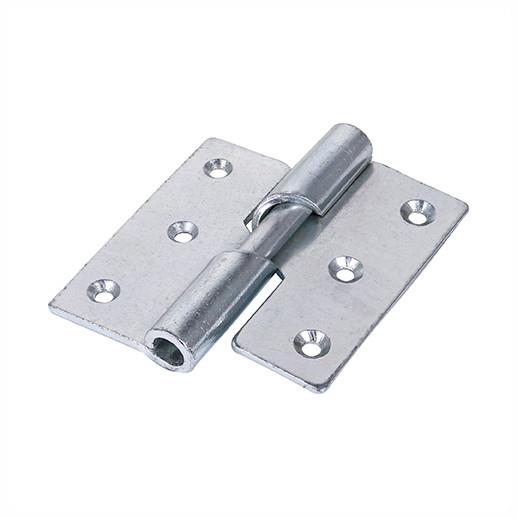 466 Steel Rising Butt Hinges; Zinc Plated (ZP); 75mm (3