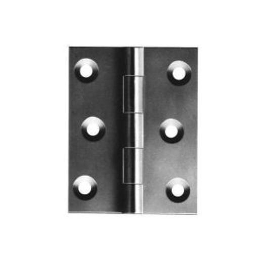 899 Double Pressed Strong Butt Hinge; Zinc Plated (ZP); 75mm (3
