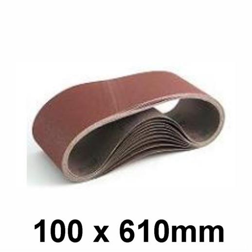 Sanding Belt; 100 Grit; 100 x 610mm