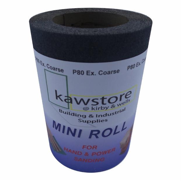 Wet & Dry (WD) Waterproof Paper; 115mm Wide; 240 Grit; Roll (5 Metre)