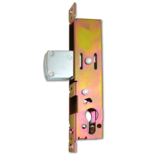 Adams Rite MS2200 Mortice Deadlock; Euro Profile Deadlock Case; Dead Bolt; 30mm Backset; Satin Anodised Aluminium (SAA)