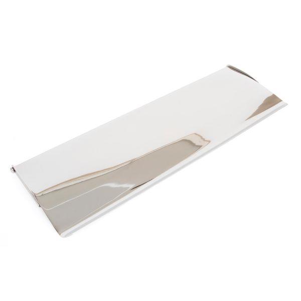 From The Anvil 33053 Large Interior Cast Letter Plate Cover; 354 x 130mm; Polished Chrome Plated (CP)
