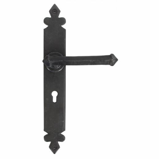 From The Anvil 33170 Tudor Lever Handle Lock Set; 10 3/4