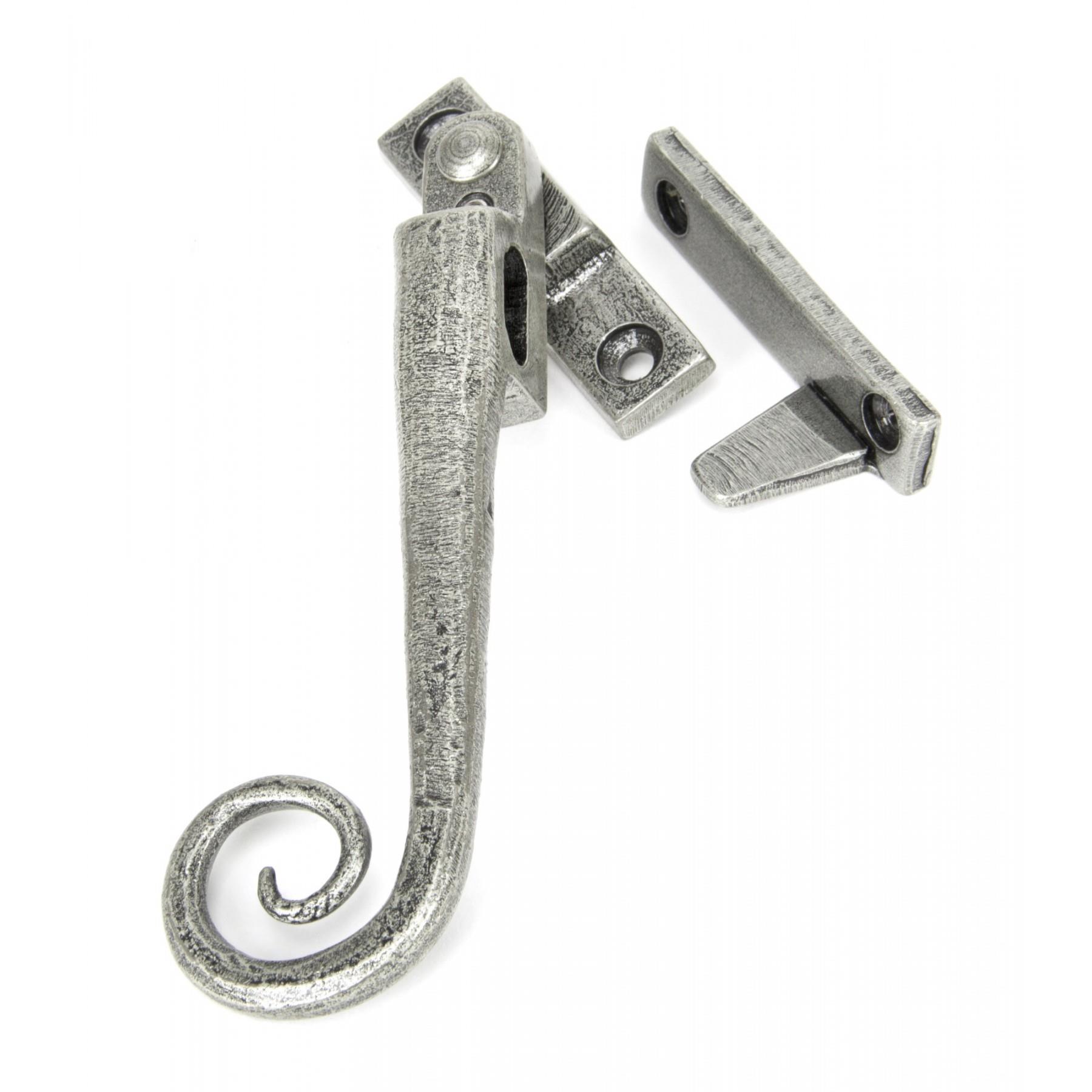 From The Anvil 33618 Monkeytail Locking Night Vent Fastener; Left Hand (LH); Pewter (PE)